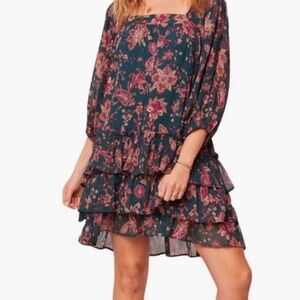 NWT BAND OF THE FREE Mandy Paisley Dress Size XS